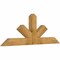 Ekena Millwork Saratoga Rough Sawn Timber Gable Bracket, Western Red Cedar, 72"W x 27"H x 4"D x 6"F, 9/12 Pitch GBW072X27X0406SAR00RWR - alternate 3